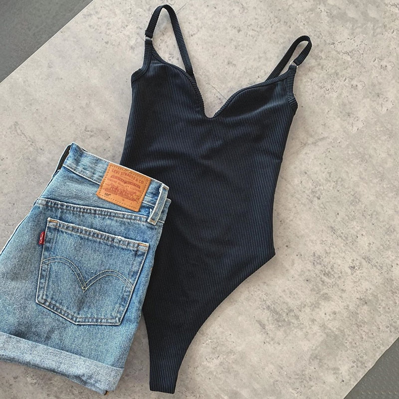 NIXIE — Black Thong One Piece Swimsuit